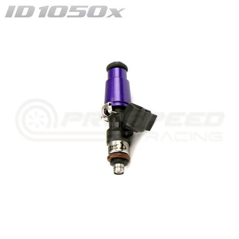 ID1050-XDS Injector Single, 60mm Length, 14mm Purple Adaptor Top, 14mm Lower O-Ring/11mm Machine O-Ring Retainer