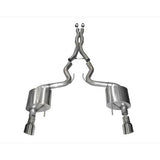 Corsa 3" Xtreme Cat Back Exhaust - Dual 4.5" Tips (Mustang GT 2015+)