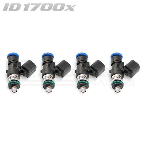 ID1700-XDS Injectors Set of 8, 34mm Length, 14mm Top O-Ring, 14mm Lower O-Ring