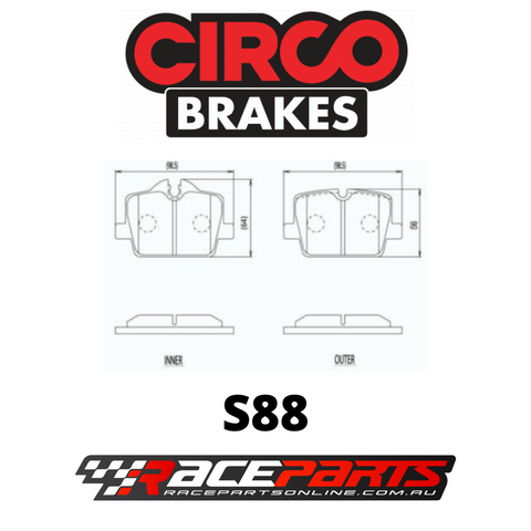 Circo Brake Pads REAR (Supra A90 GT)