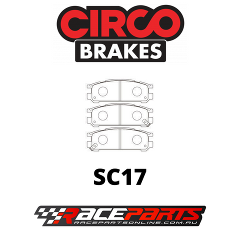 Circo Brake Pads REAR (WRX GC8)