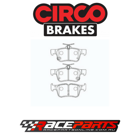 Circo Brake Pads REAR (Civic Type-R 17+)