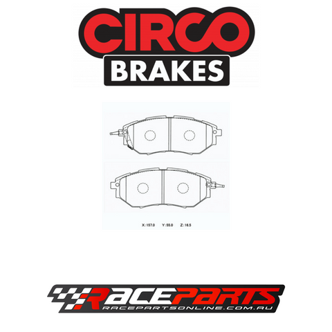 Circo Brake Pads FRONT (WRX 14+)