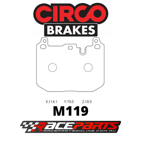 Circo Brake Pads FRONT (BMW M2 / M3 / M4)