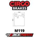 Circo Brake Pads REAR (BMW M2 / M3 / M4)