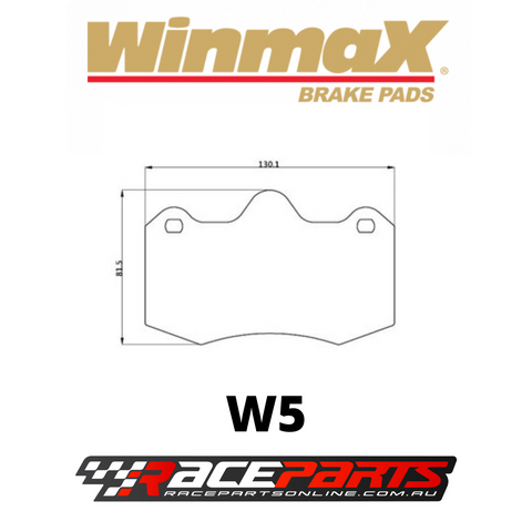 Winmax Brake Pads REAR (VE HSV 4 Pot)