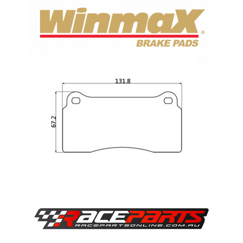 Winmax Brake Pads (Ford FPV Falcon 4pot Brembo - FRONT / R35 Rear)