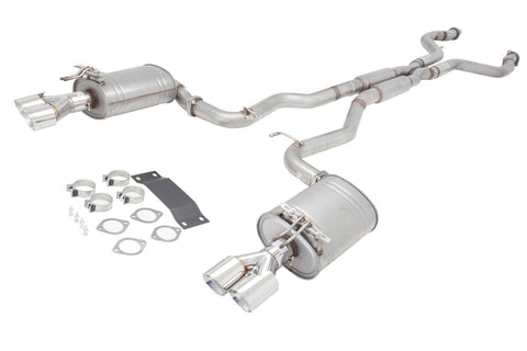 Xforce 7-Series Twin 2.5in Cat-Back Exhaust (Commodore SS/Calais VE-VF)