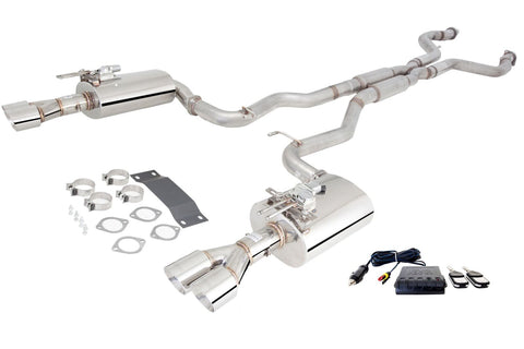 Xforce 7-Series Twin 3in Cat-Back Exhaust w/Varex Mufflers (Commodore SS VE-VF)