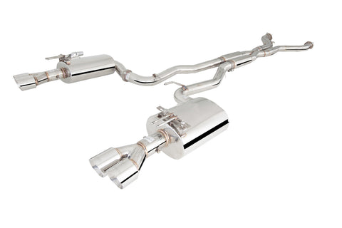 Xforce Twin 3in Cat-Back Exhaust - Stainless (Commodore SS/Calais/HSV VE-VF)