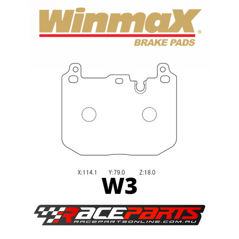 Winmax Brake Pads FRONT (BMW M2 / M3 / M4)