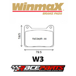 Winmax Brake Pads (Wilwood 7912 Powerlite)