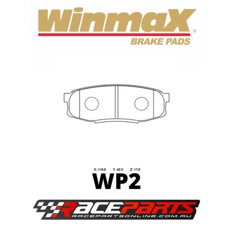 Winmax Brake Pads REAR (Toyota Landcruiser 200 Series)