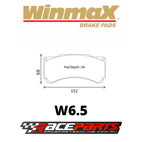 Winmax Brake Pads (AP Racing 6 pot RD54)