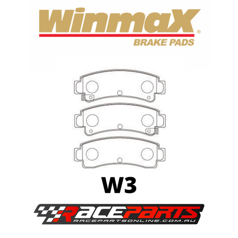 Winmax Brake Pads REAR (Nissan Pulsar N14)