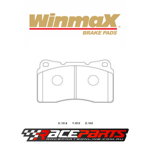 Winmax Brake Pads FRONT (STI Brembo 01-17)