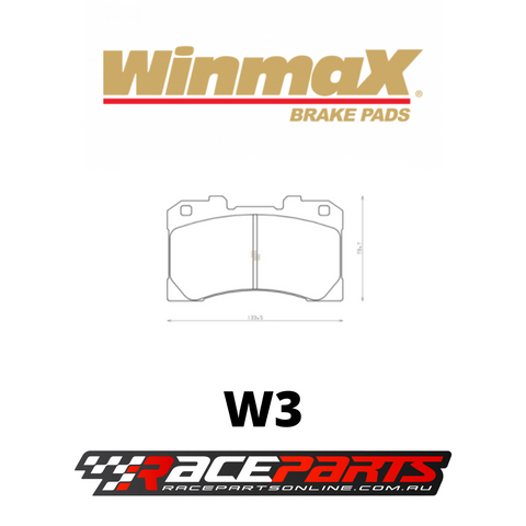 Winmax Brake Pads FRONT (Yaris GR)