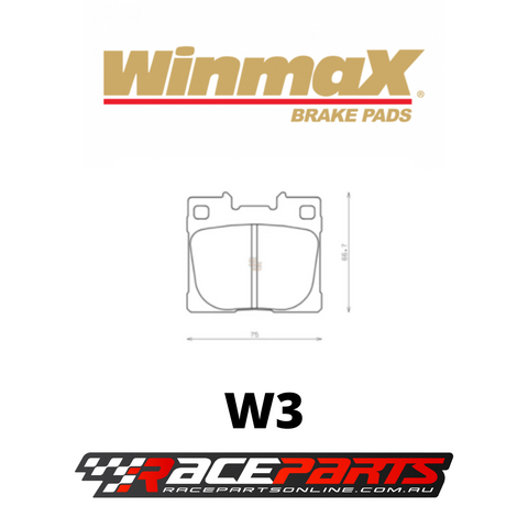 Winmax Brake Pads REAR (Yaris GR)
